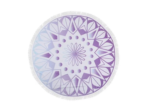 [90351106 1708772] Foutastic Strandtuch Circle Ornamnet, Lila