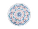 Foutastic Strandtuch Circle Ornamnet, Blau