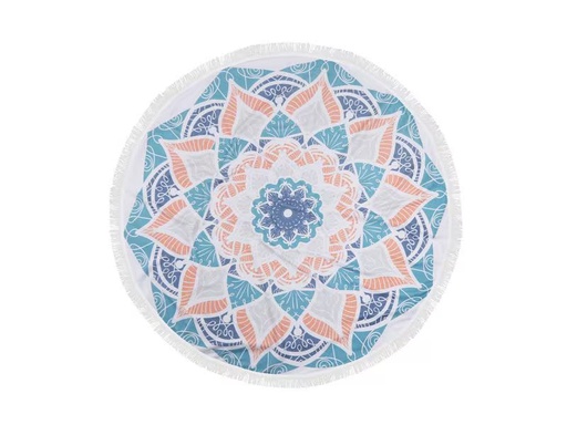 [90351132 1708777] Foutastic Strandtuch Circle Ornamnet, Blau