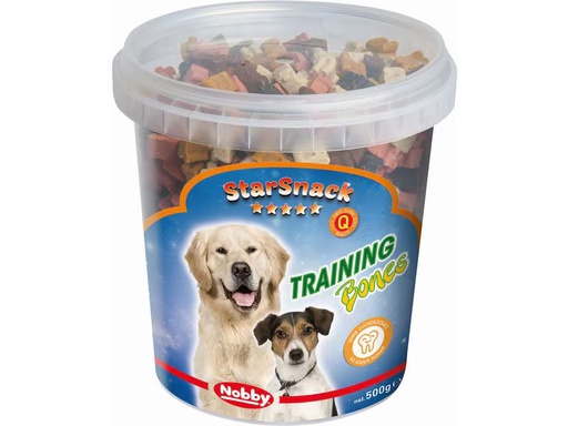 [90351193 1702402] Nobby Leckerli StarSnack Training Bones Dose, 500 g