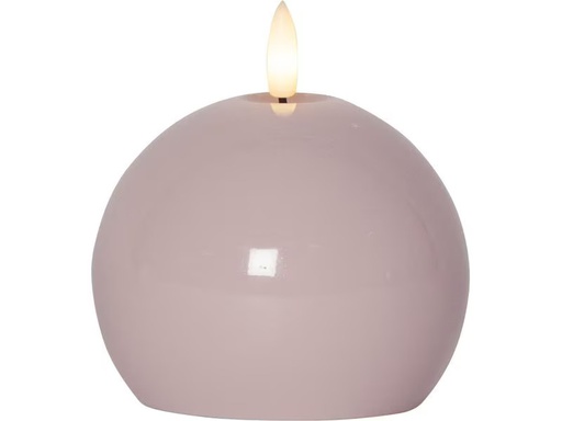 [90351196 1716974] Star Trading LED-Kerze Pillar Flamme Shine, 11 cm, Pink