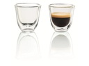 De'Longhi Espresso Becher 60 ml, 2 Stück, Transparent
