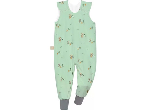 [90351321 1696451] Odenwälder Baby-Sommerschlafsack Jumper unwattiert Greenery Gr. 98/104