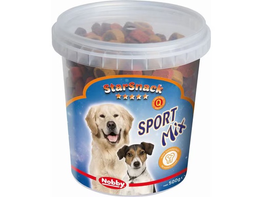 [90351337 1702408] Nobby Leckerli StarSnack Sport Mix Dose, 500 g
