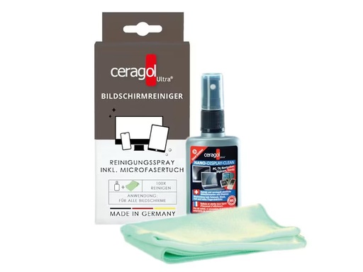 [90351344 1602236] Ceragol Bildschirmreiniger 50 ml &amp; Tuch