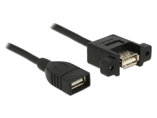 [90000529 715833] Delock USB 2.0-Einbaukabel  USB A - USB A 1 m