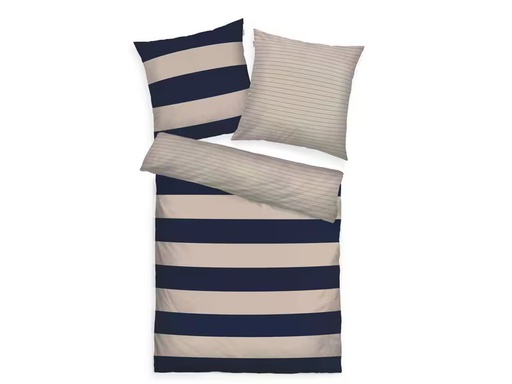 [90351397 1716187] Tom Tailor Bettwäschegarnitur Renforce 160 x 210 cm + 65 x 100 cm