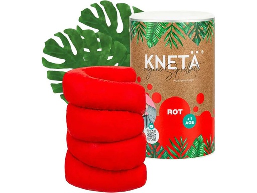 [90351398 1719272] KNETÄ Knetmasse XXL Papierdose 1 kg Rot