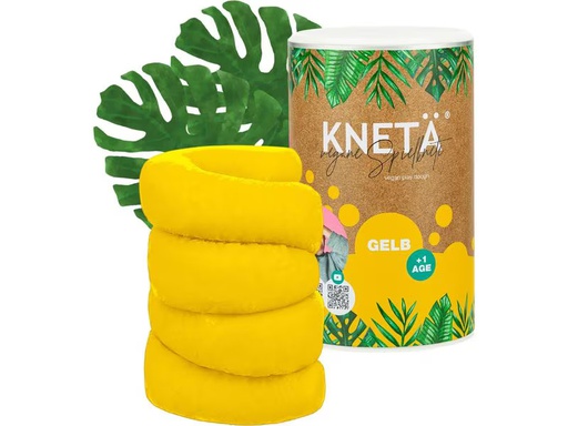 [90351406 1719271] KNETÄ Knetmasse XXL Papierdose 1 kg Gelb