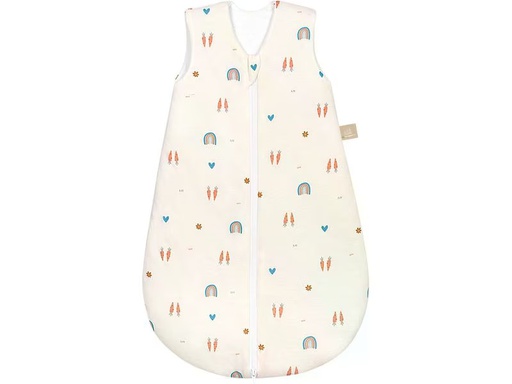 [90351424 1696440] Odenwälder Baby-Winterschlafsack wattiert Rainbow Ecru Gr. 60
