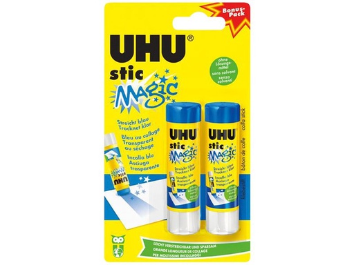 [90351454 1720493] UHU Klebestift-Set Magic 8.2 g, 2 Stück