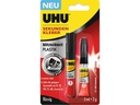 UHU Sekundenkleber blitzschnell Plastik 2 g + 3 ml