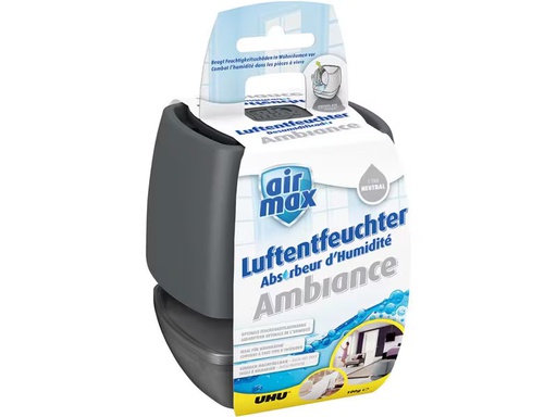 [90351536 1720538] UHU Entfeuchter Airmax 100 g, Anthrazit