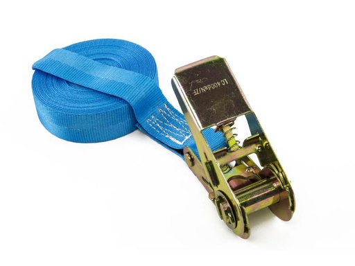 [90055315 896749] Zurrfix Umreifungsgurt 25 mm x 10 m mit Rasche, 800 daN
