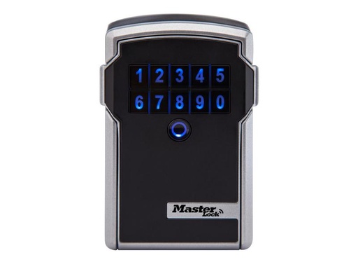 [90005513 754689] Masterlock Schlüsselsafe Bluetooth 5441EURD Grau