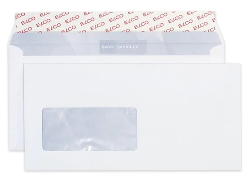 [90055347 1132451] ELCO Couvert Premium C5/6 mit Fenster links, 500 Stück
