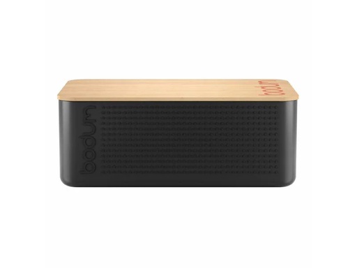 [90055359 357232] Bodum Brotkasten Bistro Gross, Schwarz