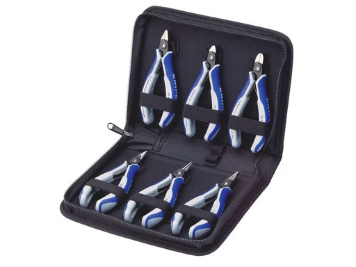 [90352214 1720459] Knipex Präzisions-Elektronikzangen-Set, 6-teilig