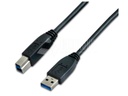 Wirewin USB 3.0-Kabel  USB A - USB B 3 m