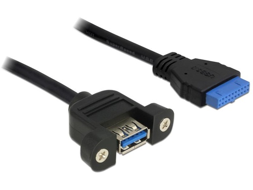 [90055381 717823] Delock USB3.0 Pinheaderkabel 50 cm intern