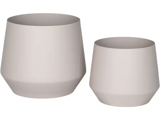 [90352464 1719081] House Nordic Blumentopf Trofa 2 Stück, Sand