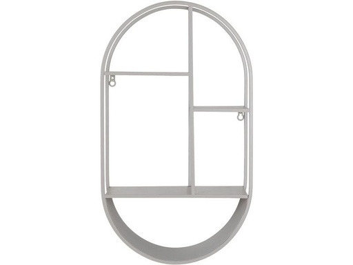 [90352485 1719067] House Nordic Wandregal Feira 35 x 15 x 60 cm, Grau