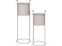 House Nordic Blumentopfhalter Rabo 2 Stück, Sand