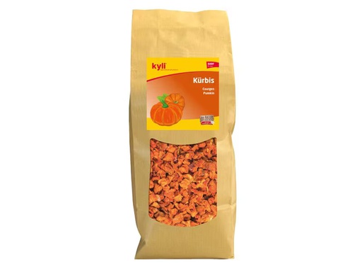 [90352723 1713206] kyli Hunde-Nahrungsergänzung Kürbis, 1 kg