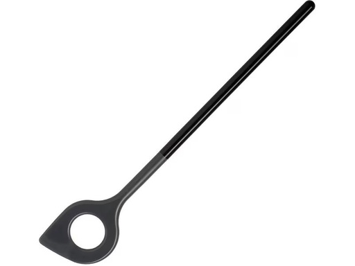 [90352732 1656643] Rosti Kochlöffel New Optima mit Loch Schwarz