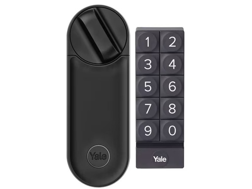 [90352813 1723116] Yale Schloss Linus L2 Smart Lock Kit. CH+EU-Zylinder, Schwarz
