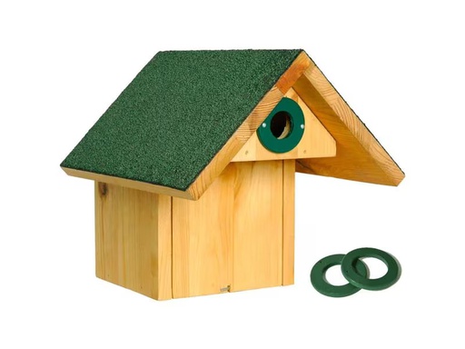 [90352945 1618486] dobar Nistkasten Räuberschutz, 25.5 x 29 x 25.5 cm, Holz