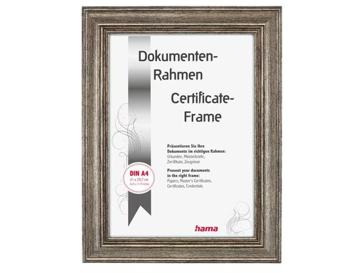 [90352946 1720121] Hama Bilderrahmen Lobby Bronze, 21 x 29.7 cm