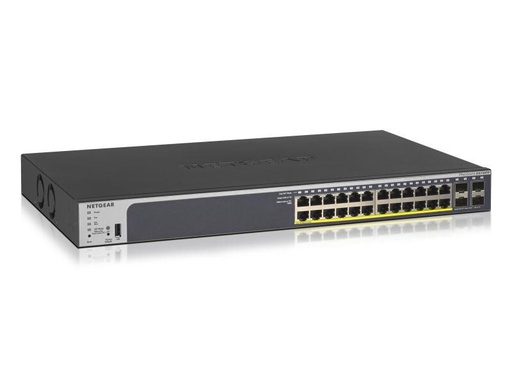 [90352999 1708580] Netgear PoE+ Switch GS728TPv3 (190W PoE+) 28 Port