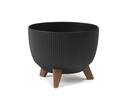 Neogard AG Blumentopf ROMA ECO, Ø 29 cm, schwarz