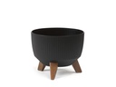 Neogard AG Blumentopf ROMA ECO, Ø 24 cm, schwarz