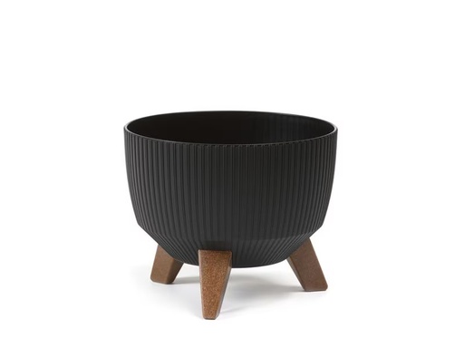[90353143 1712144] Neogard AG Blumentopf ROMA ECO, Ø 24 cm, schwarz