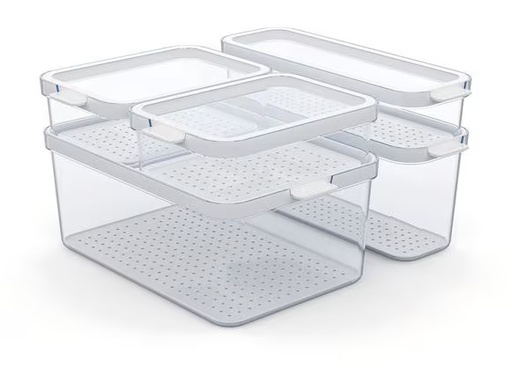 [90353301 1722691] Rotho Kühlschrankorganizer Cauma 5-teilig