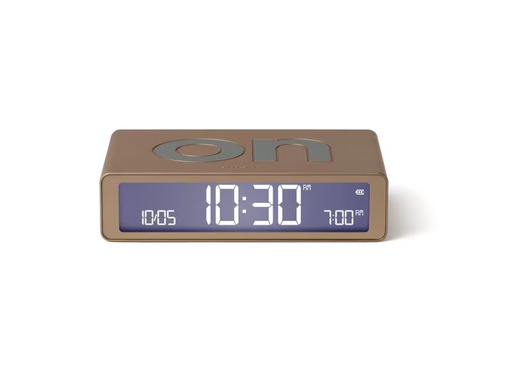 [90353347 1696817] Lexon Digitalwecker Flip Classic Gold
