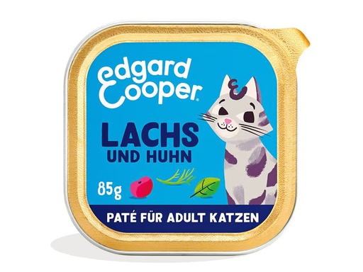 [90353503 1718041] Edgard &amp; Cooper Nassfutter Adult MSC-Lachs &amp; Huhn, 16 x 85g