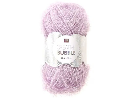 [90353550 1727276] Rico Design Wolle Creative Bubble 50 g Lavendel