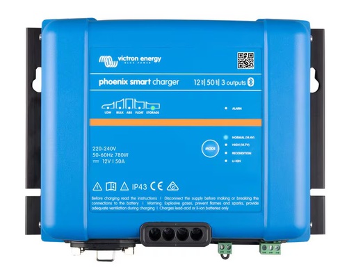 [90353557 1724999] Victron Batterieladegerät Phoenix Smart IP43 3, 12 V 50A