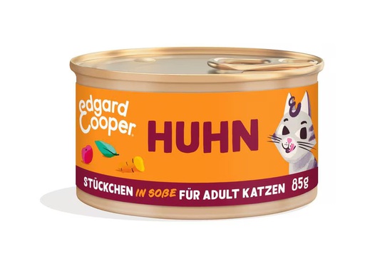 [90353593 1718033] Edgard &amp; Cooper Nassfutter Adult Huhn, 18 x 85g