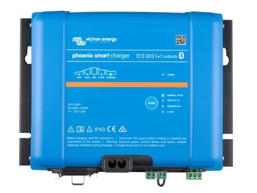 [90353614 1724998] Victron Batterieladegerät Phoenix Smart IP43 1+1, 24 V 25A