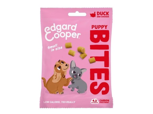 [90353619 1718022] Edgard &amp; Cooper Leckerli Puppy Bites Ente &amp; Huhn Small, 50g