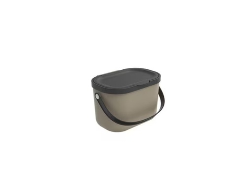 [90353659 1722669] Rotho Komposteimer Albula 3.2 l, Cappuccino