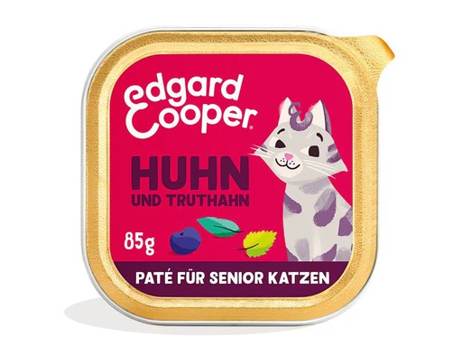 [90353662 1718049] Edgard &amp; Cooper Nassfutter Senior Huhn &amp; Truthahn, 16 x 85g