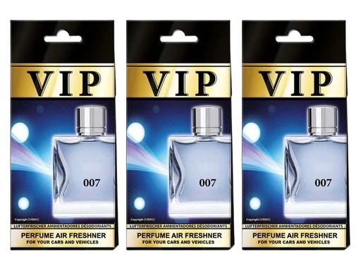 [90353902 1726724] CARIBI VIP-Class Perfume Nr. 007, 3 Stück