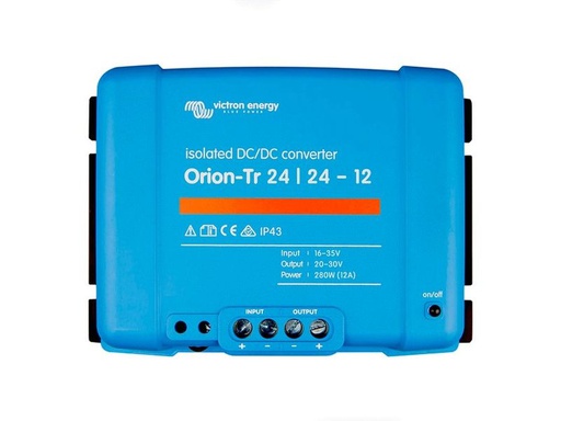 [90354023 1725134] Victron DC/DC Spannungs-Wandler Orion-Tr 24-24 V, 12A 280 W