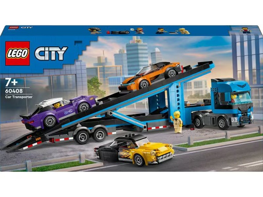 [90354041 1715263] LEGO® City Autotransporter mit Sportwagen 60408