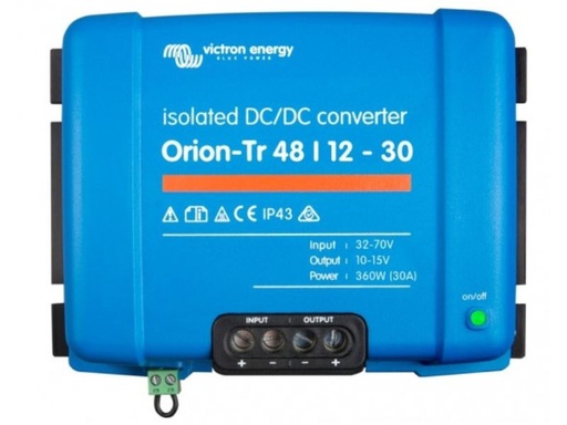 [90354071 1725123] Victron DC/DC Spannungs-Wandler Orion-Tr 48-12 V, 30A 360 W